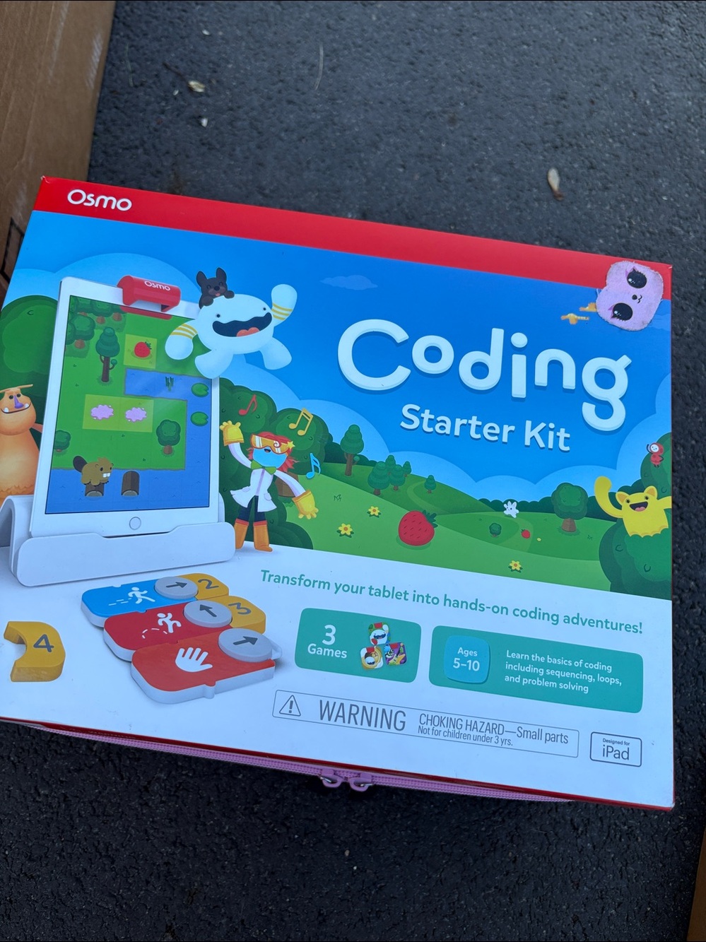Osmo Coding Starter Kit for Tablets — used - includes base